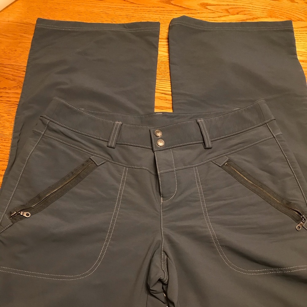 Athlete Teal Micro-Fleece Lined Pants 14 (12 fit)